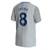 Everton Amadou Onana #8 Tredjeställ 2023-24 Kortärmad